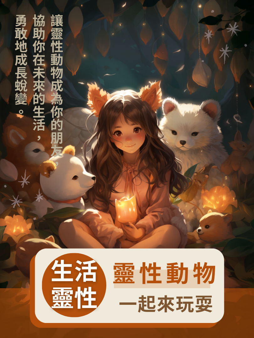 （圓滿完課）【生活靈性】來與靈性動物玩耍