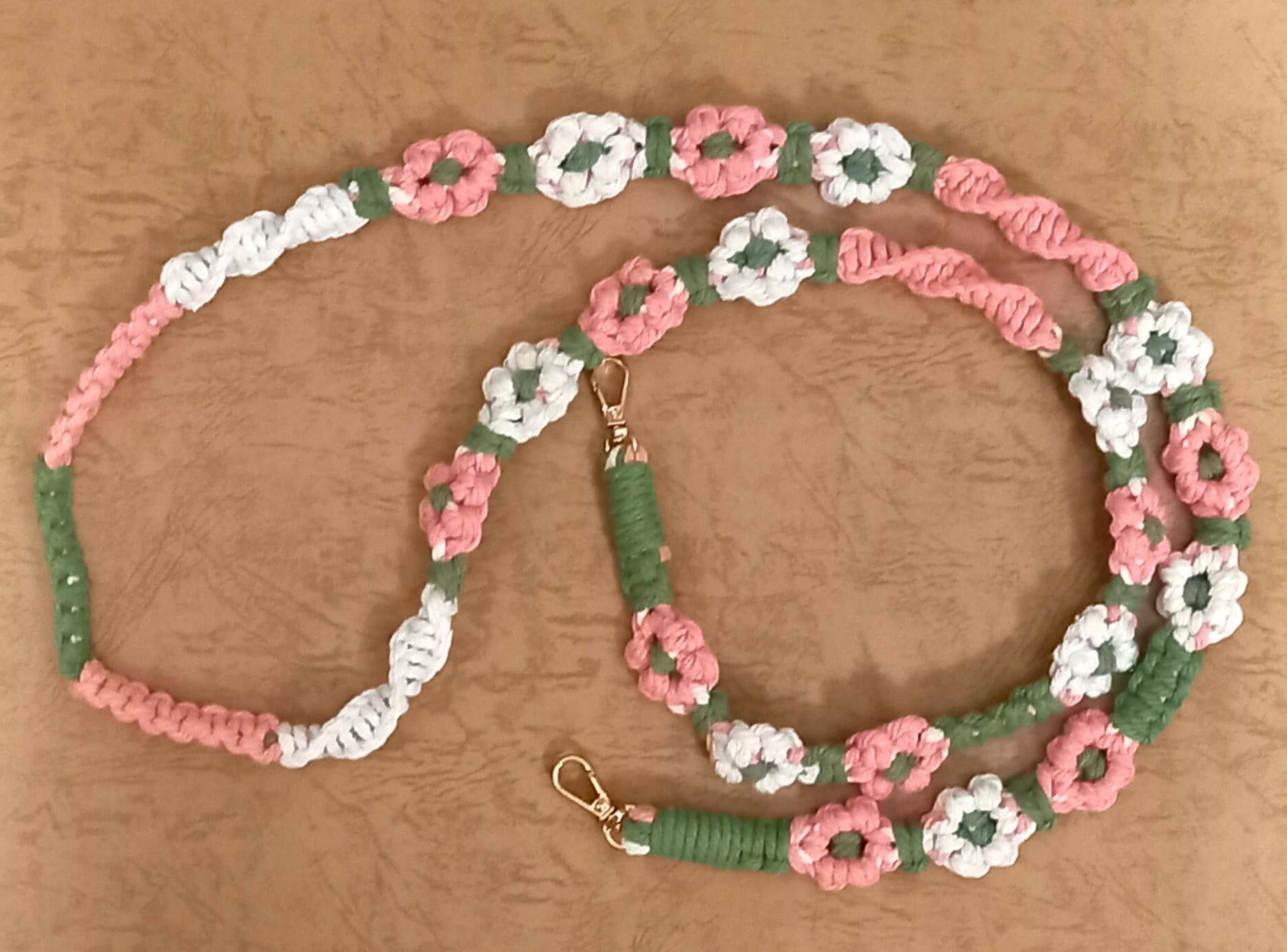 Macrame 法式編織電話繩 -  特別配色版