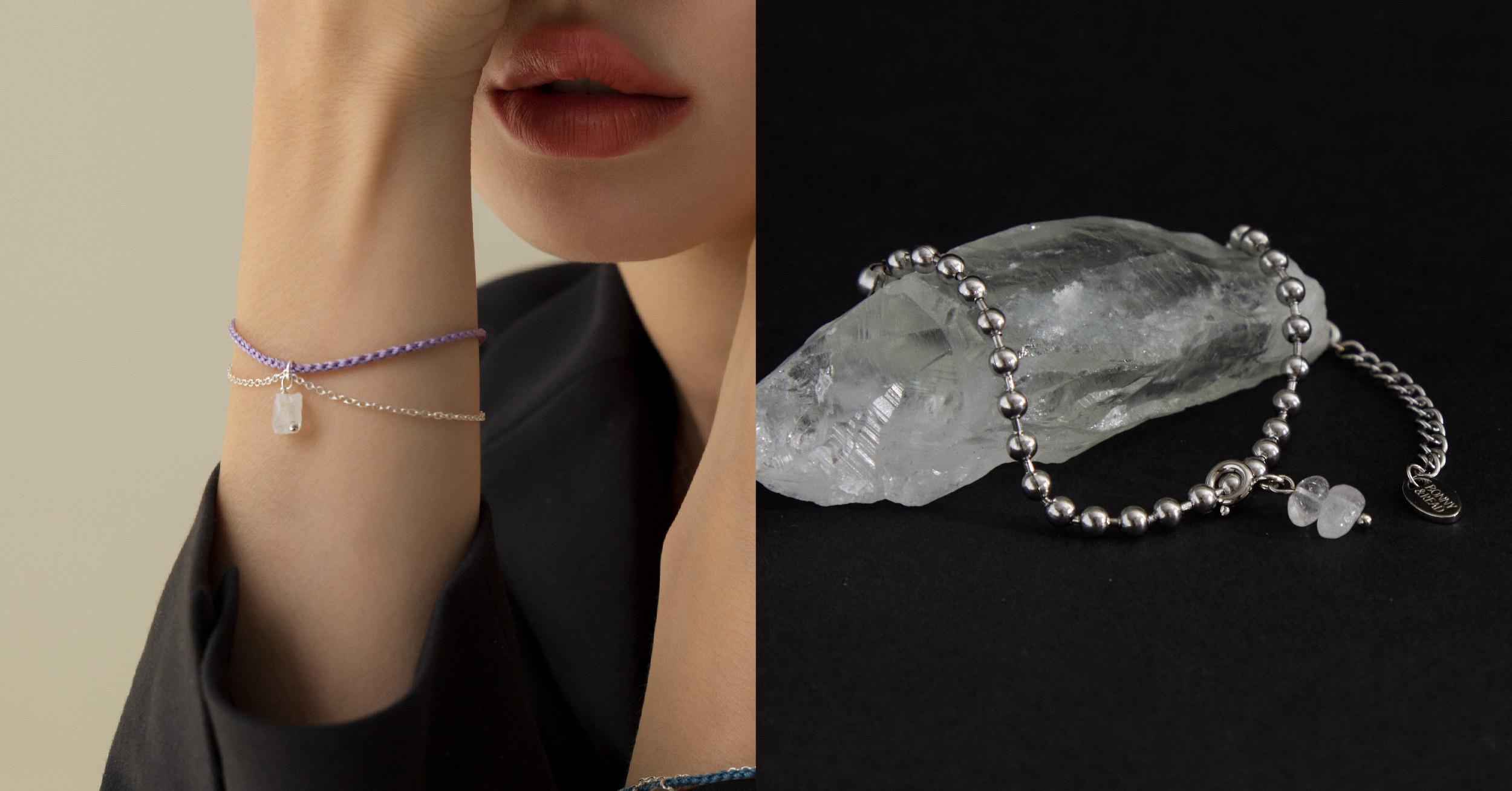 天然白水晶淨化負能量,保佑平安