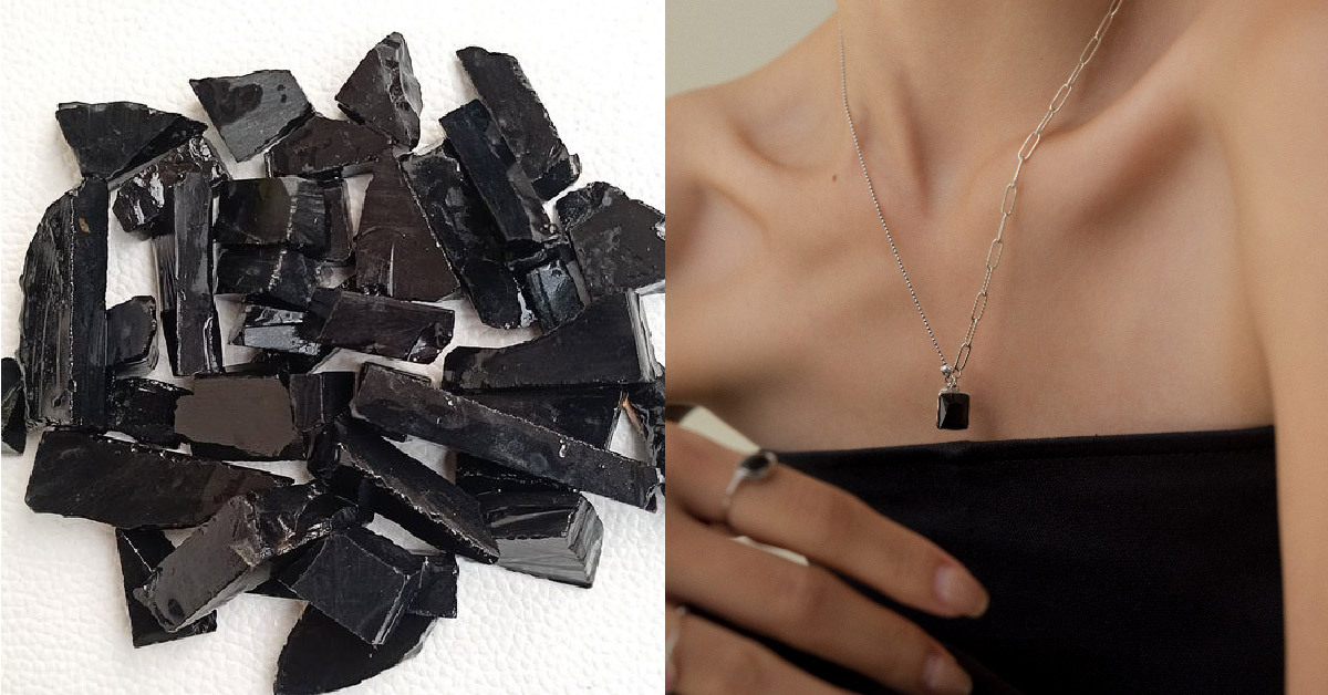 天然黑瑪瑙有助於避邪、招來好運