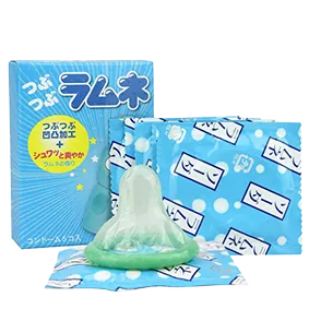 Sagami Studded Lemonade Latex Condom 5's Pack