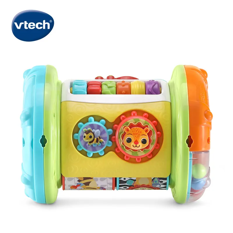 《 英國 Vtech 》 2合1探索學習滾滾鼓