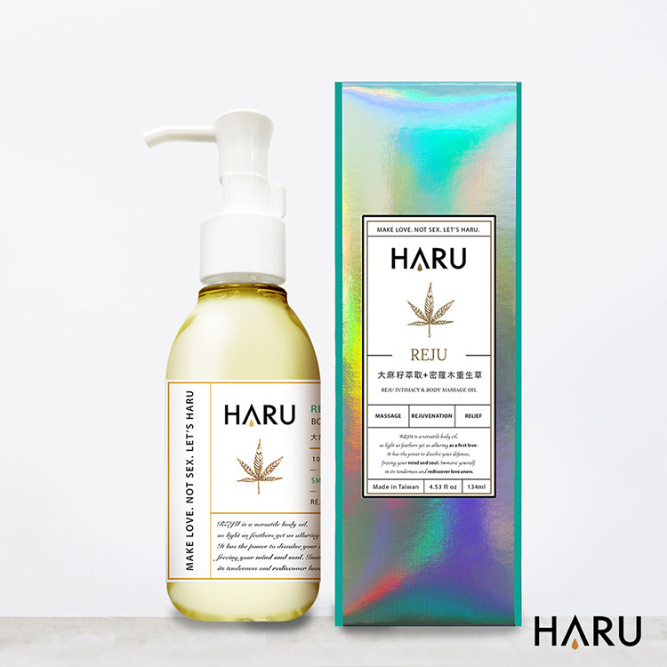 HARU REJU 大麻重生草舒緩按摩精油-134ml