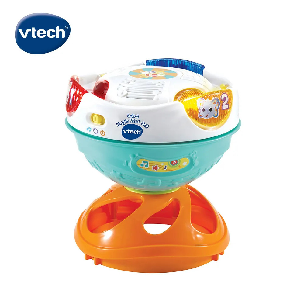 《 英國 Vtech 》 3合1魔法聲光轉轉球