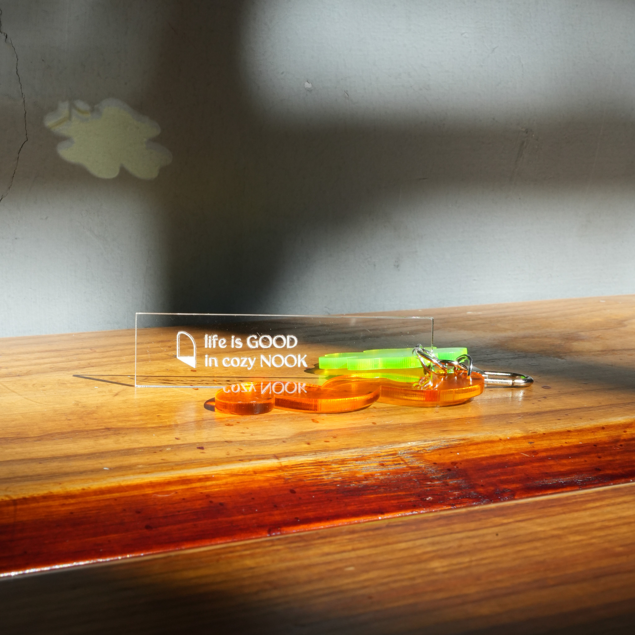 大自然時光 壓克力吊飾