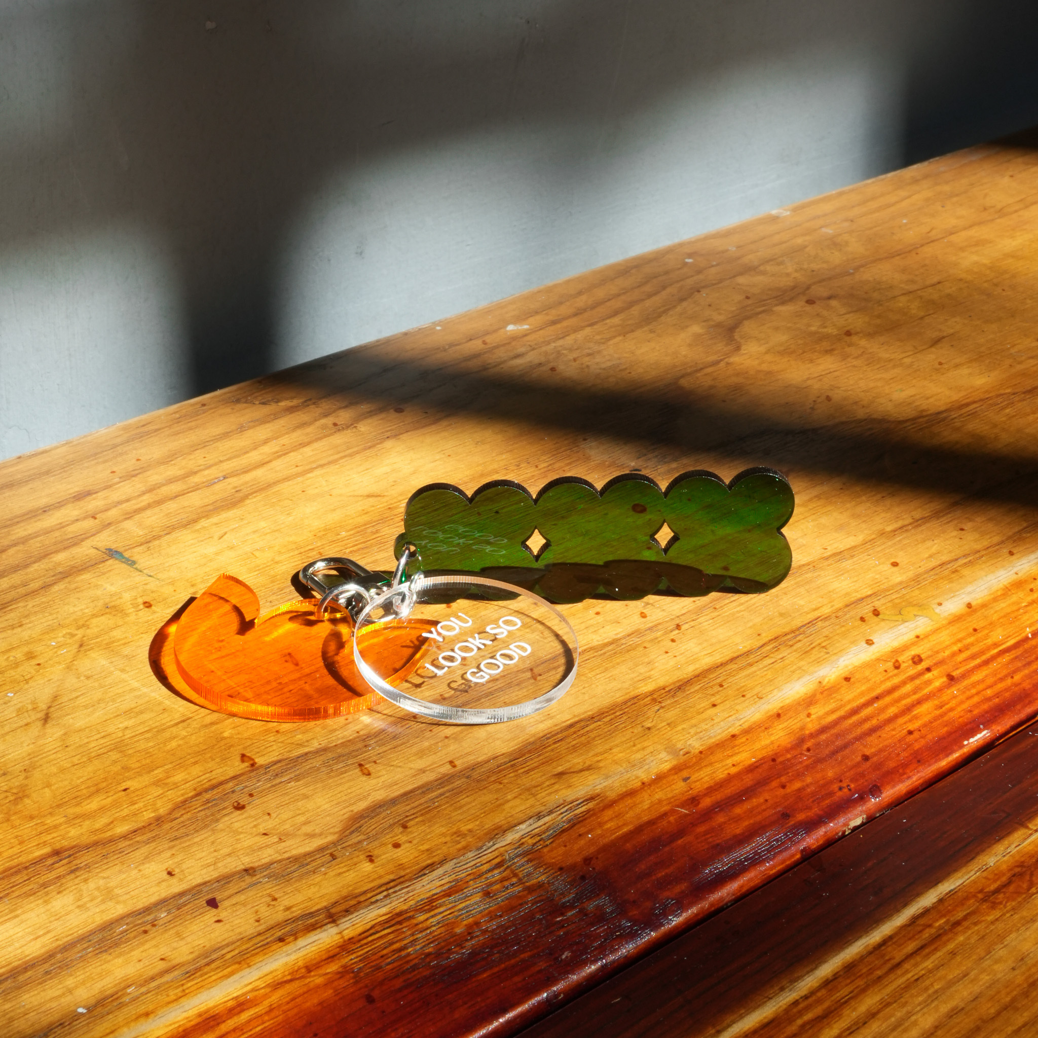 大自然時光 壓克力吊飾