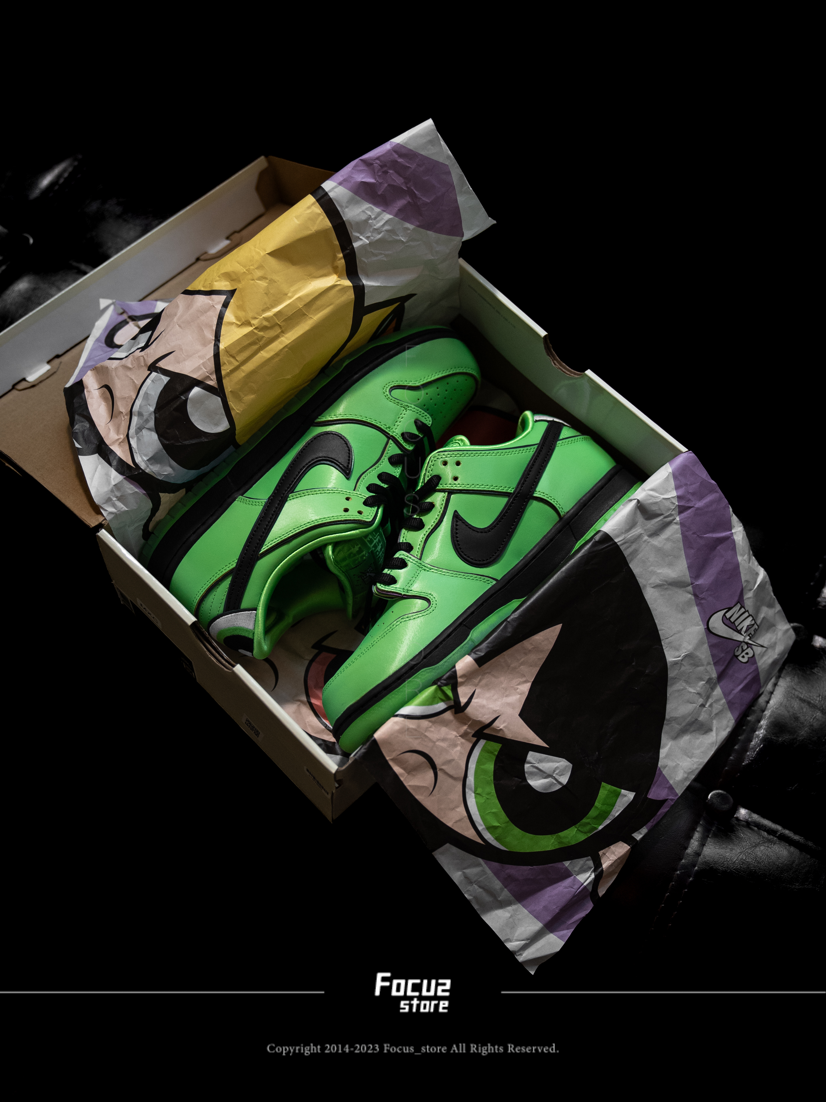 【Focus Store】預購 Powerpuff Girls x Nike Dunk SB "Bubble/Blossom/Buttercup" 泡泡/花花/毛毛  FZ8320-400 / FD2631-600 / FZ8319-300