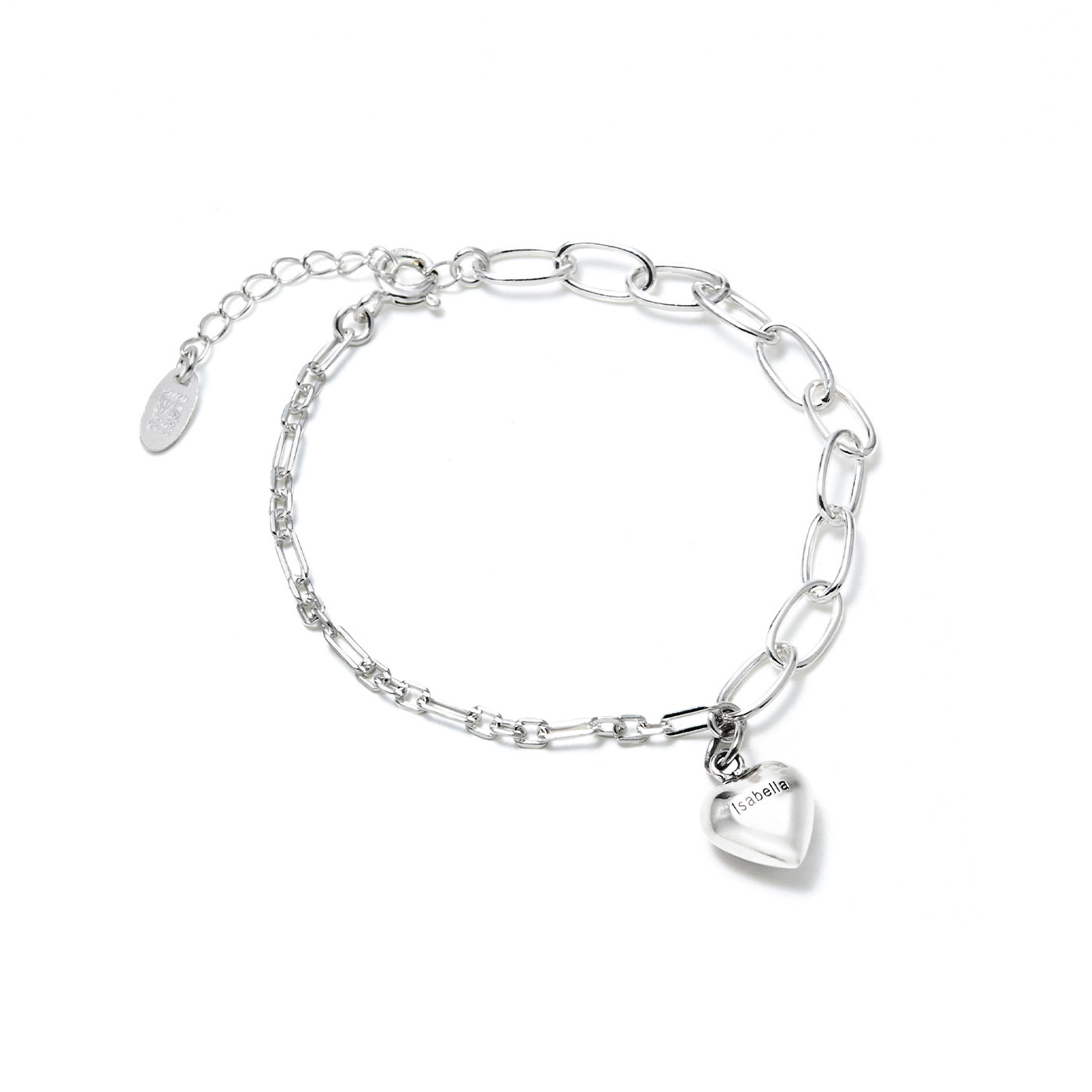 平價飾品,純銀,愛心,手鍊