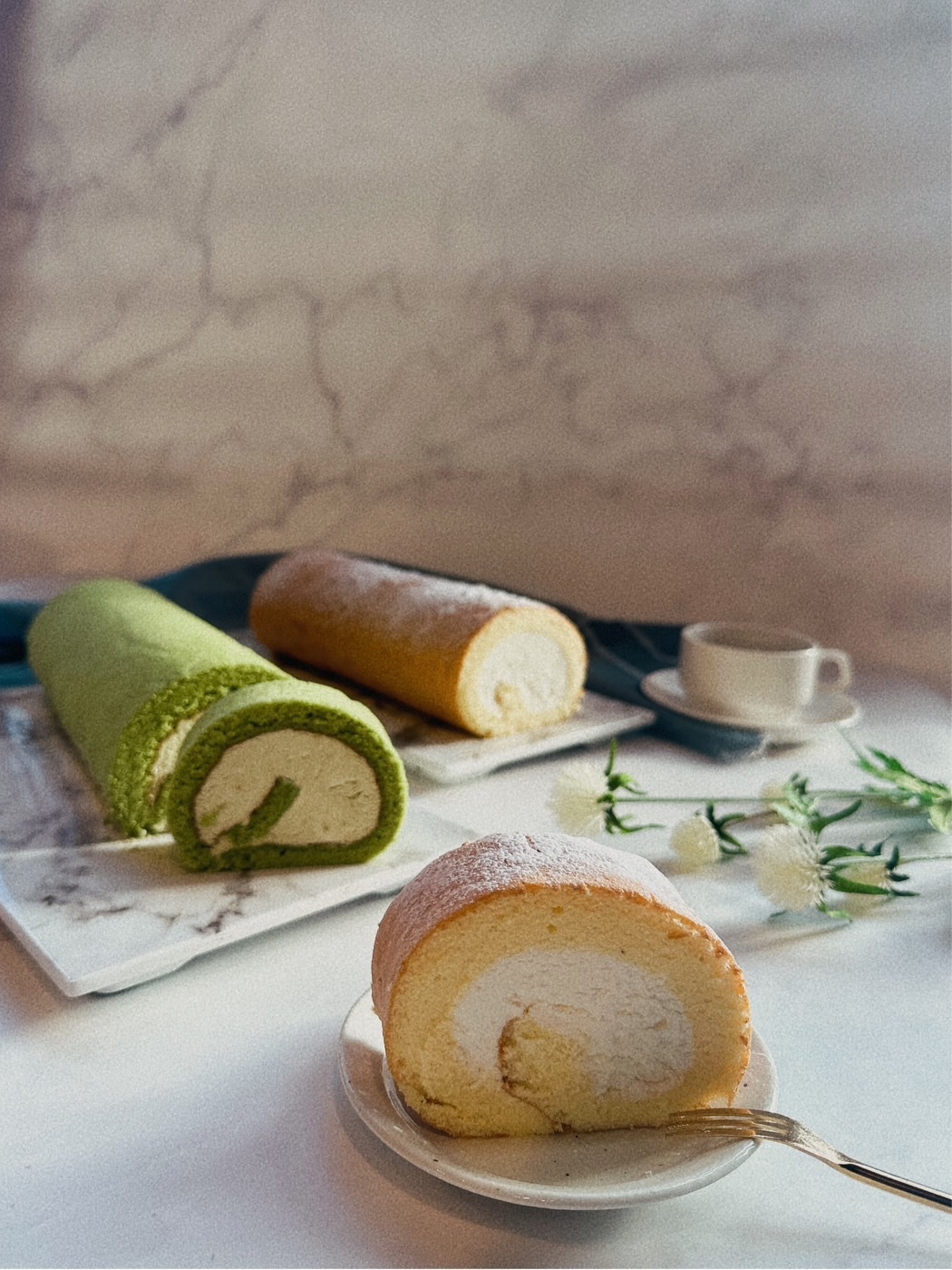 招牌生乳捲(原味/抹茶)-台北凱達大飯店-百宴自助餐廳