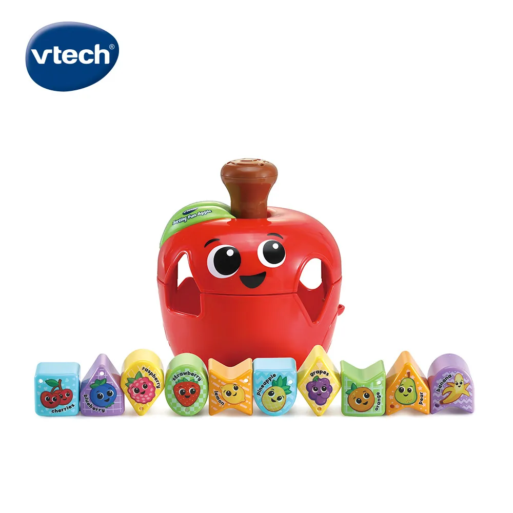 《 英國 Vtech 》 轉轉配對蘋果樂園