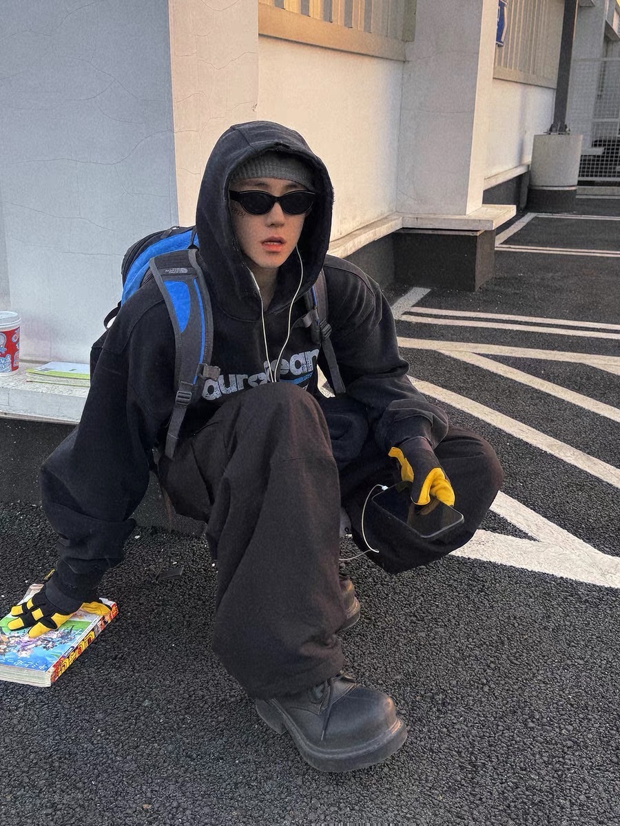 Aurocean 搖粒絨厚磅滑雪闊腿棉褲