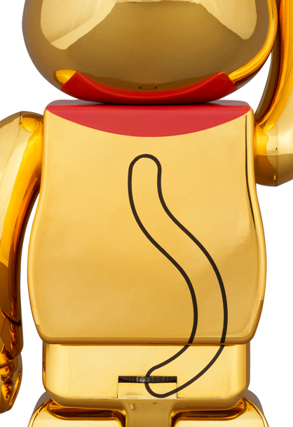 BE@RBRICK - BE@RBRICK 招き猫 金メッキ 発光 1000％ BE@RBRICK 招き猫 開運 金メッキ 発光 400％ & 1000%」が東京