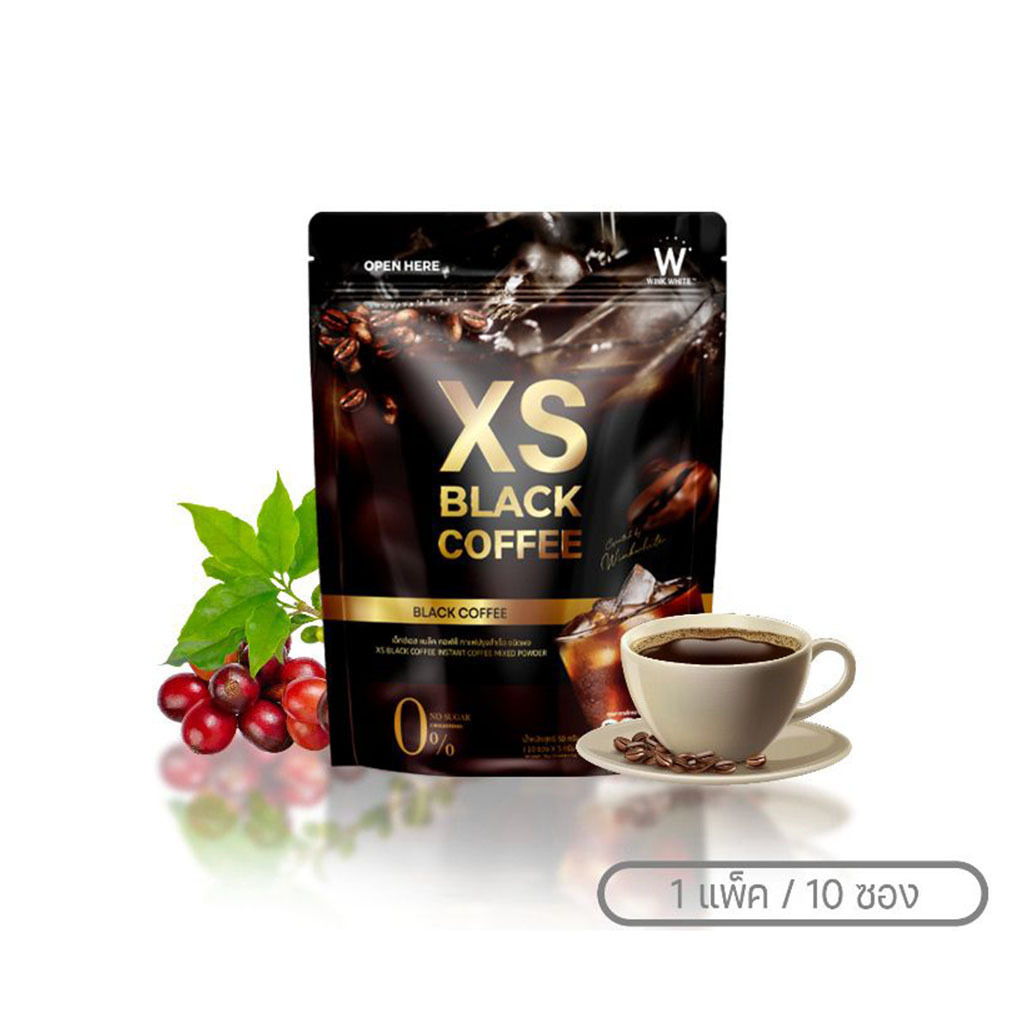 泰國 W COFFEE 消脂瘦身咖啡☕ 🇹🇭 （黑咖啡口味）10小包