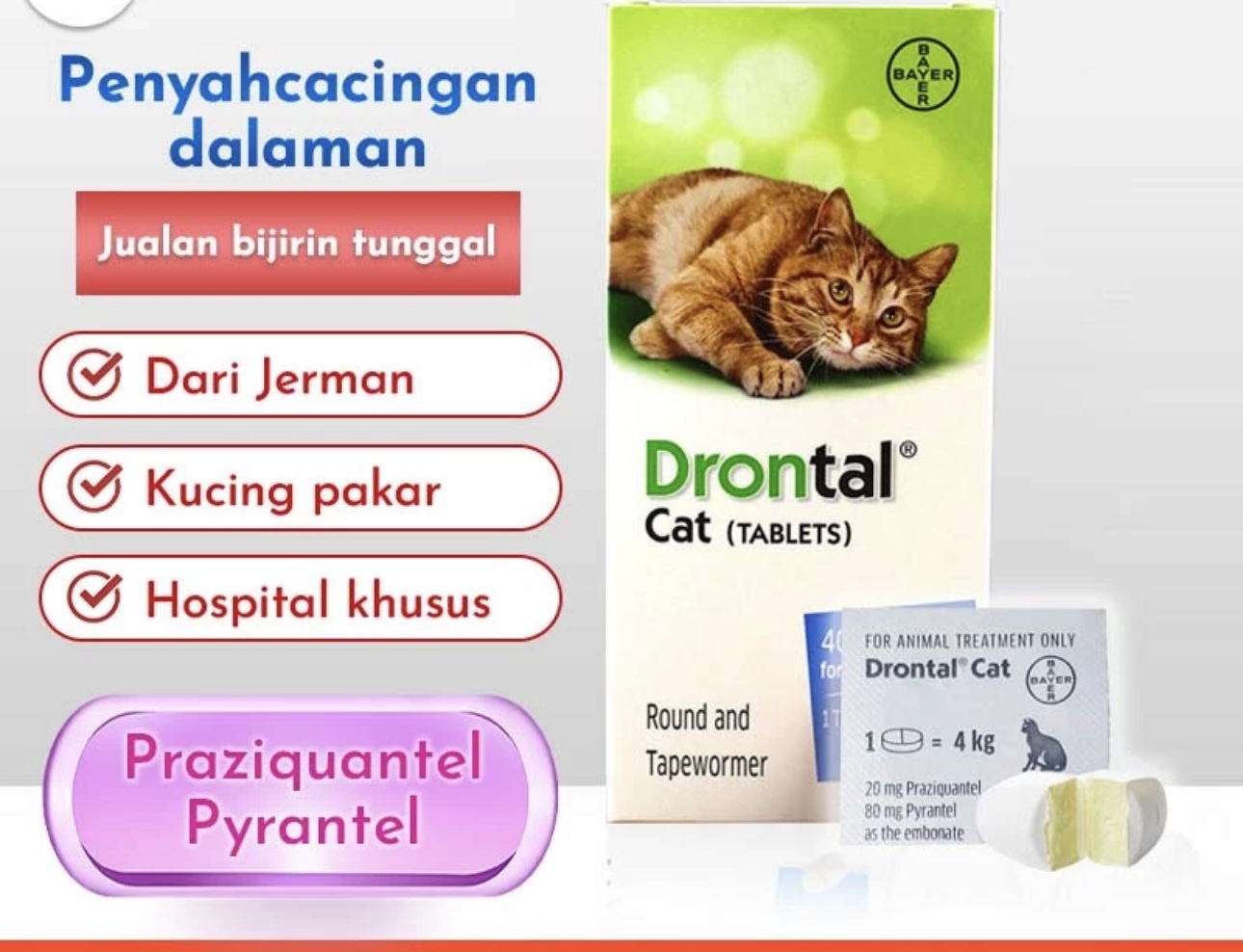 Drontal Cat Tablets