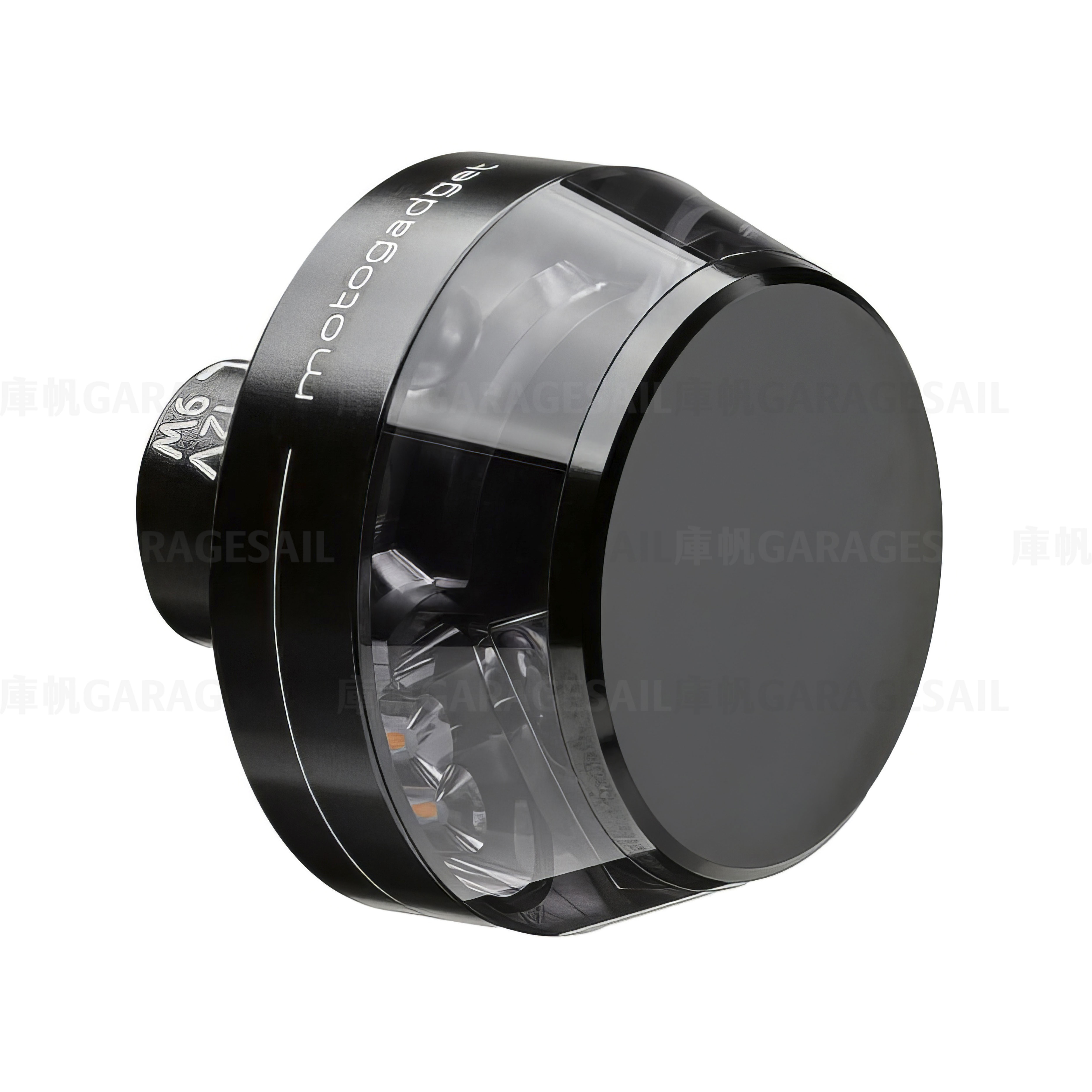 Motogadget LED 方向燈 把手端 Disk 墨黑燈罩