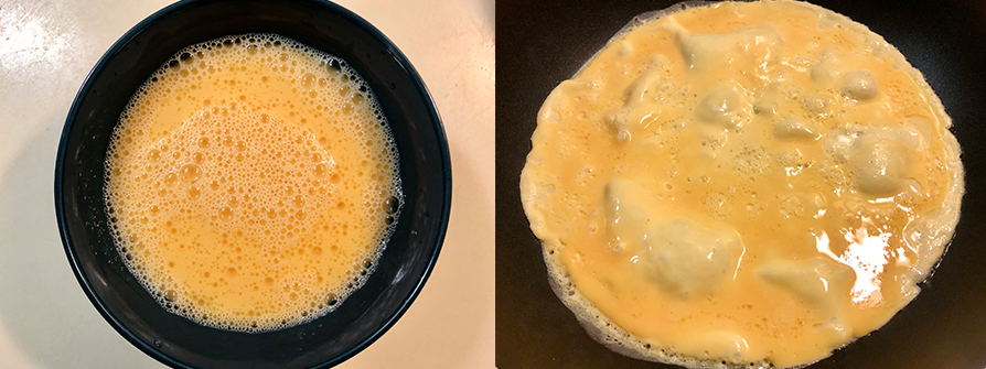 天時莓果花生醬厚蛋豬排三明治-步驟3.4