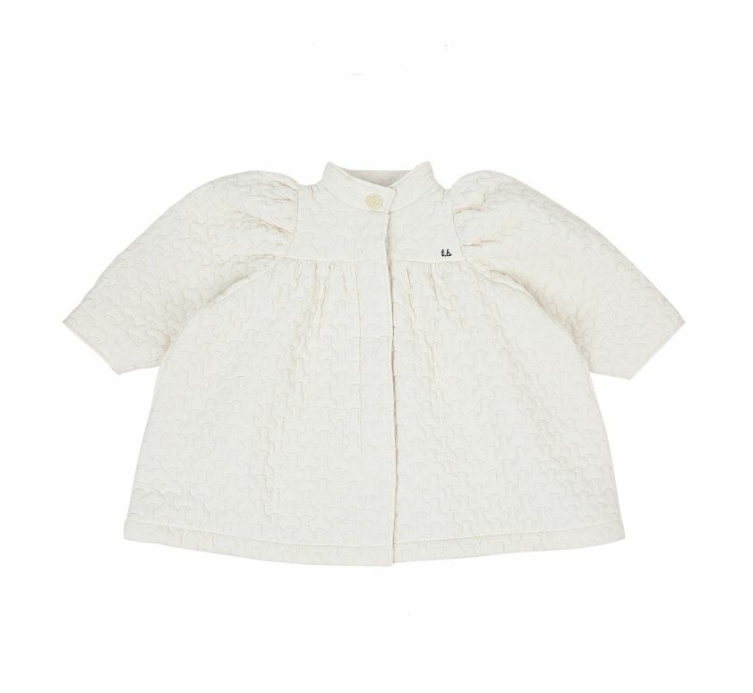 TAMBERE 大澎袖絎縫外套  Adna Quilted Coat-IVORY