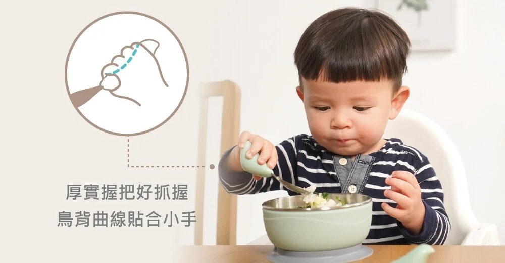 布咔寶矽膠學習吸盤碗組_含叉匙組