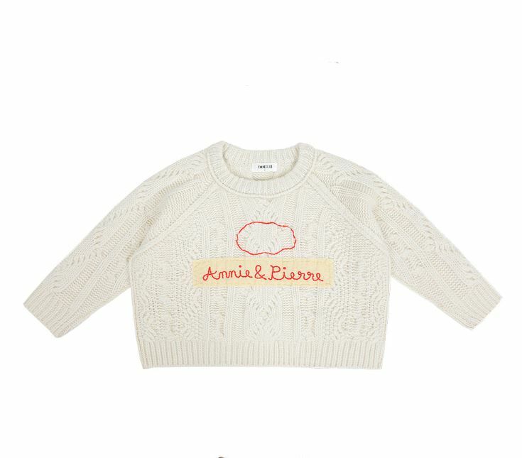 TAMBERE 童趣補丁毛衣 Los Pullover-IVORY