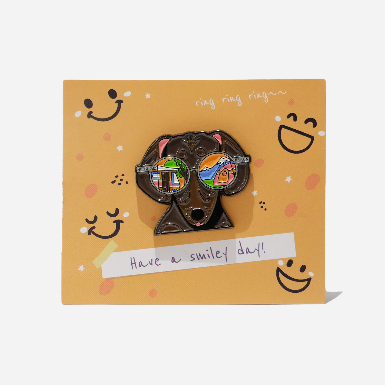 NIKSUN Stylish Doxie Pin NIKSUN時尚達克斯襟章