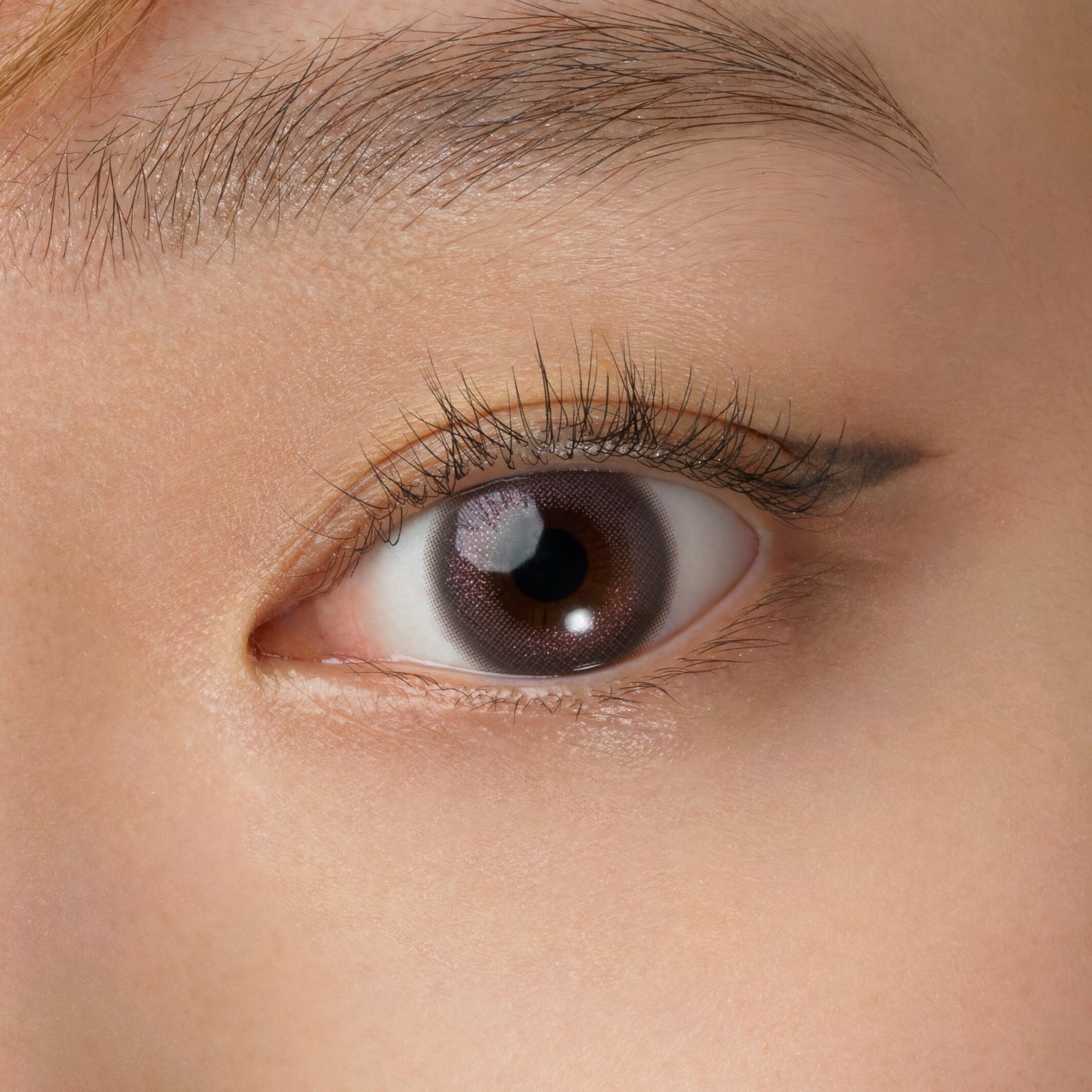 Fairy 1 Day Shimmering Series Color Contact Lenses 每日即棄有色隱形眼鏡(10片) Lavender Nude