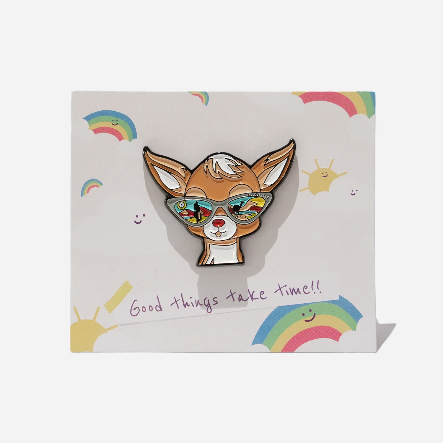 NIKSUN Stylish Deer Pin NIKSUN時尚鹿襟章