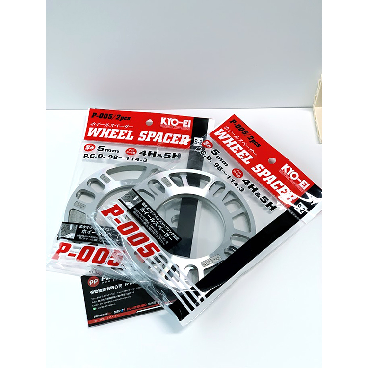 KYO-EI 協永 鋁圈墊片(5mm) PCD98~114.3 適用