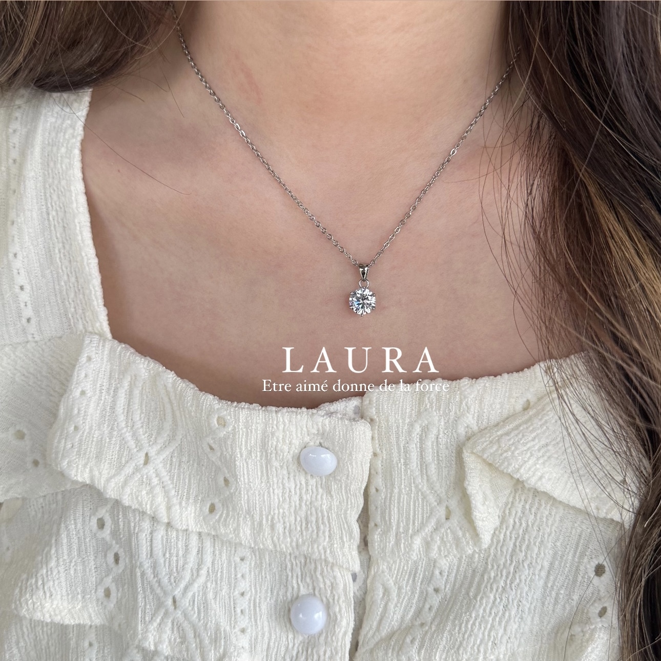 【鈦鋼】10mm鑽項鍊（大款）