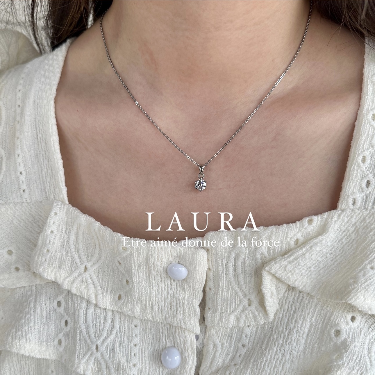 【鈦鋼】0.7mm鑽項鍊（小款）