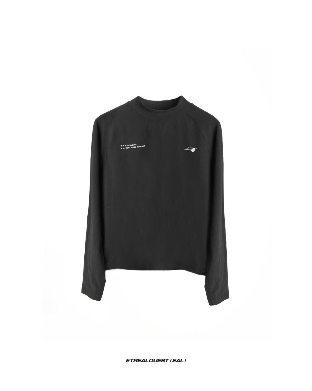 E‘TREALOUEST Turtle Neck Raglan Long Sleeve / Black