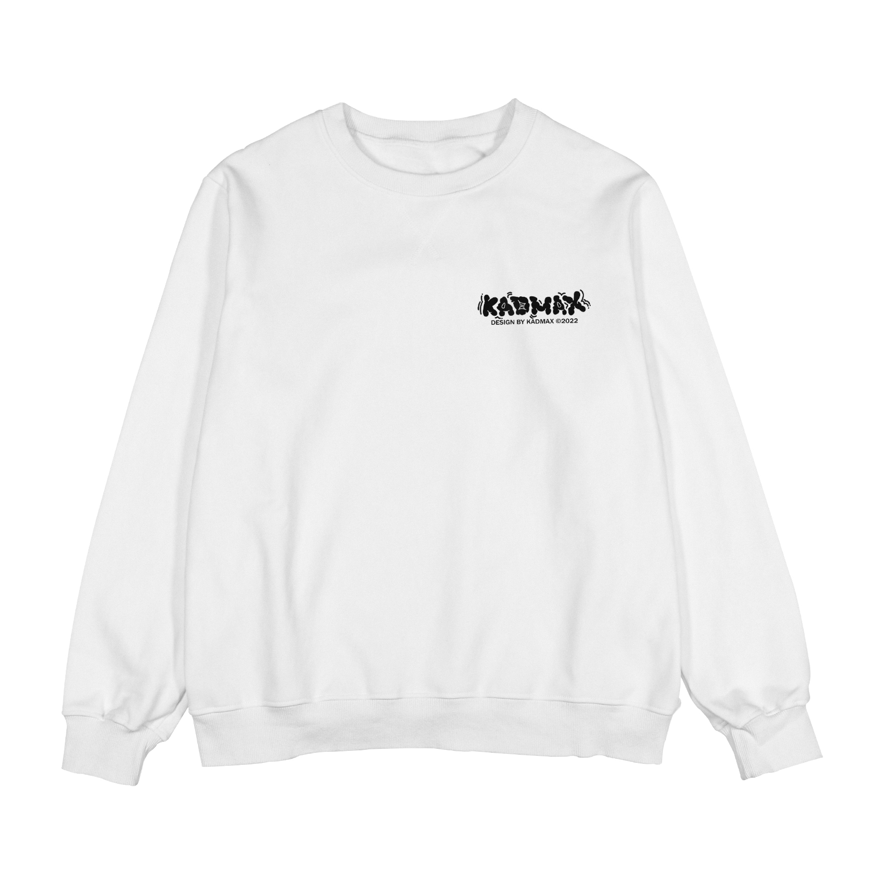 KADMAX大尺碼-重磅內刷毛大學TEE〈BFWY2302〉