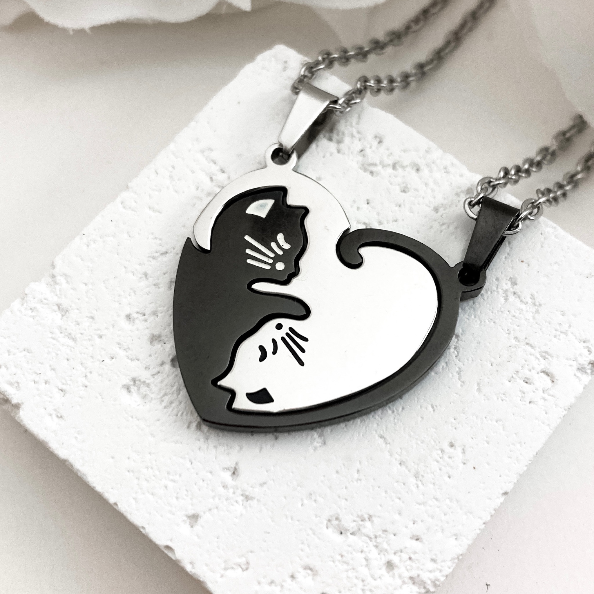 抱抱小貓咪 買一送一 項鍊