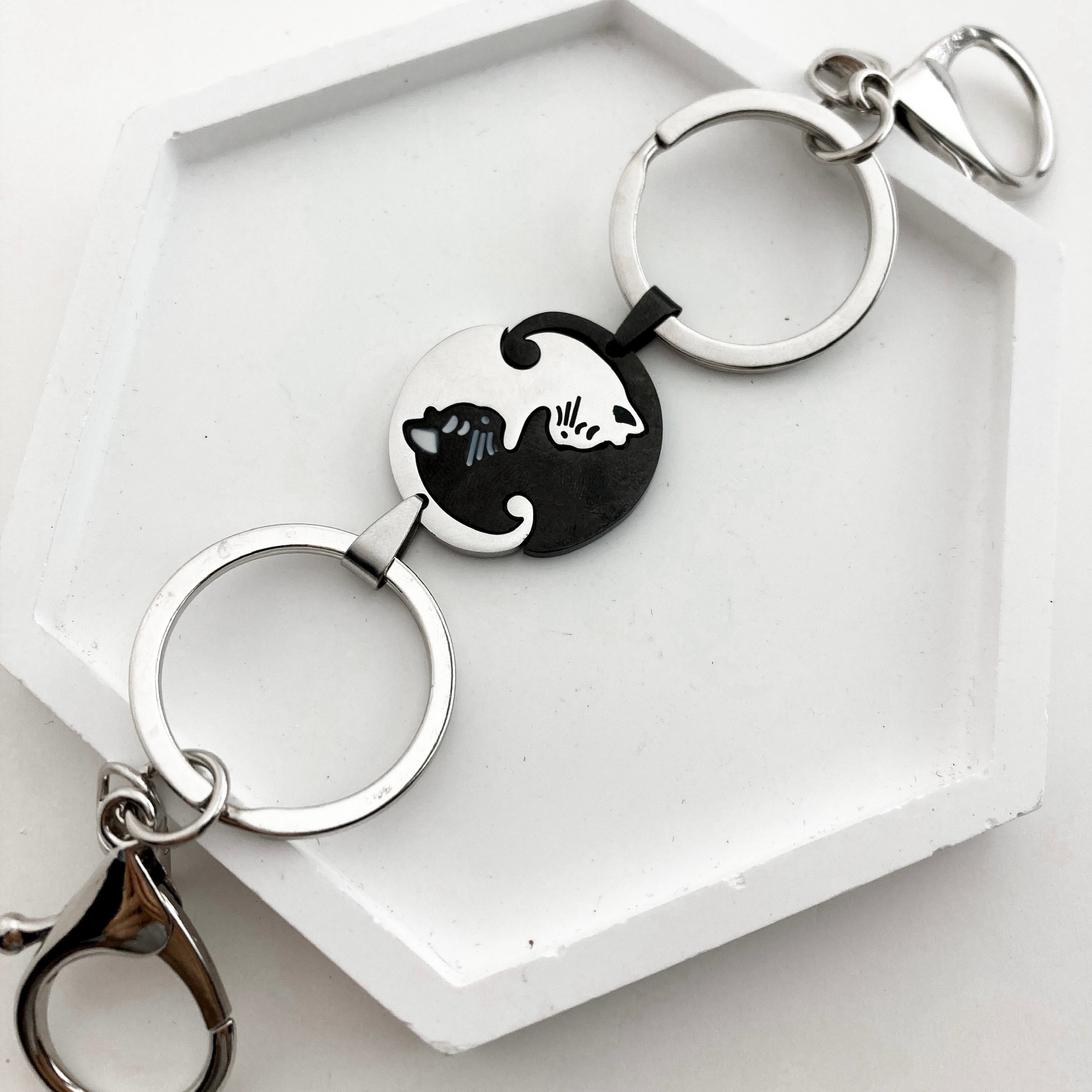 抱抱小貓咪 買一送一 項鍊