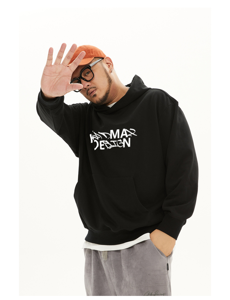 KADMAX大尺碼-重磅內刷毛帽TEE〈BFWY2306〉