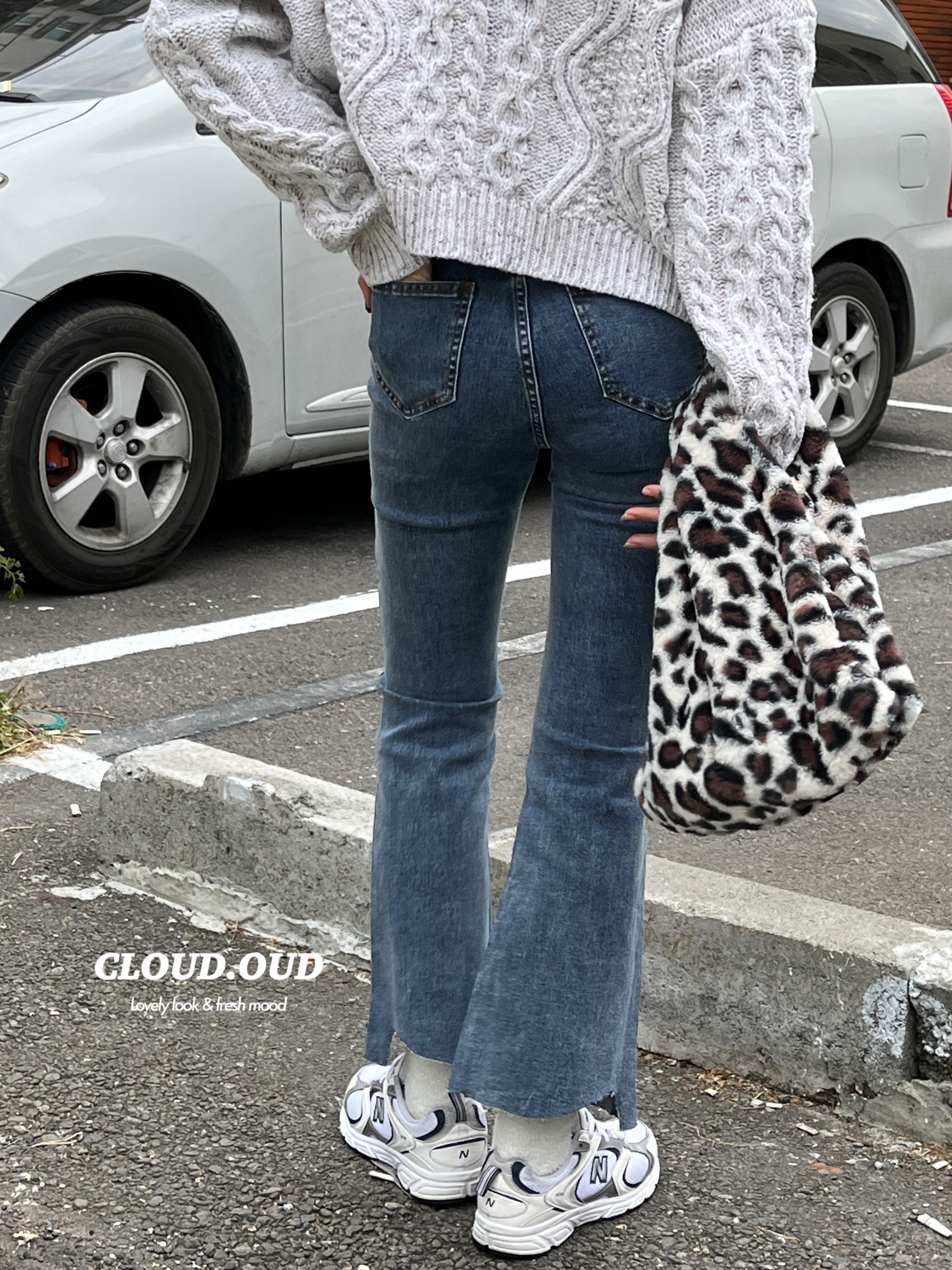 （現＋預）my jeans!彈力喇叭褲