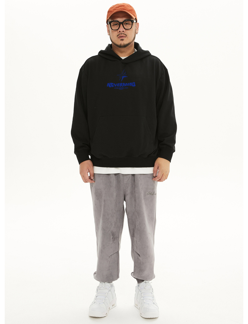 KADMAX大尺碼-重磅內刷毛帽TEE〈BFWY2312〉