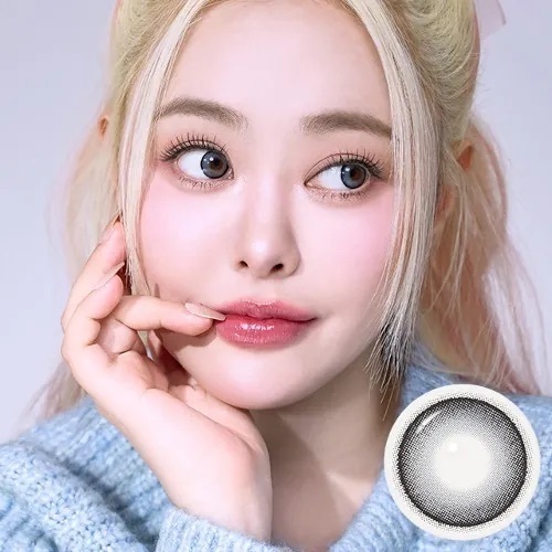 [月拋] I-SHA Look at me Gray 彩妝隱形眼鏡｜每盒1片