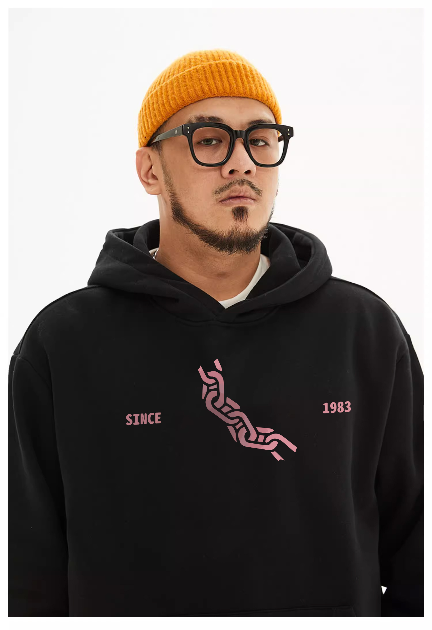 KADMAX大尺碼-重磅內刷毛帽TEE〈BFWY2319〉