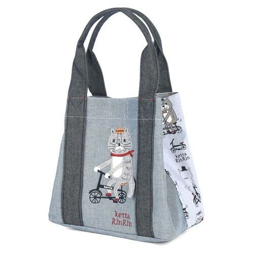 貓圖案雙面手挽袋 (網站限定優惠)