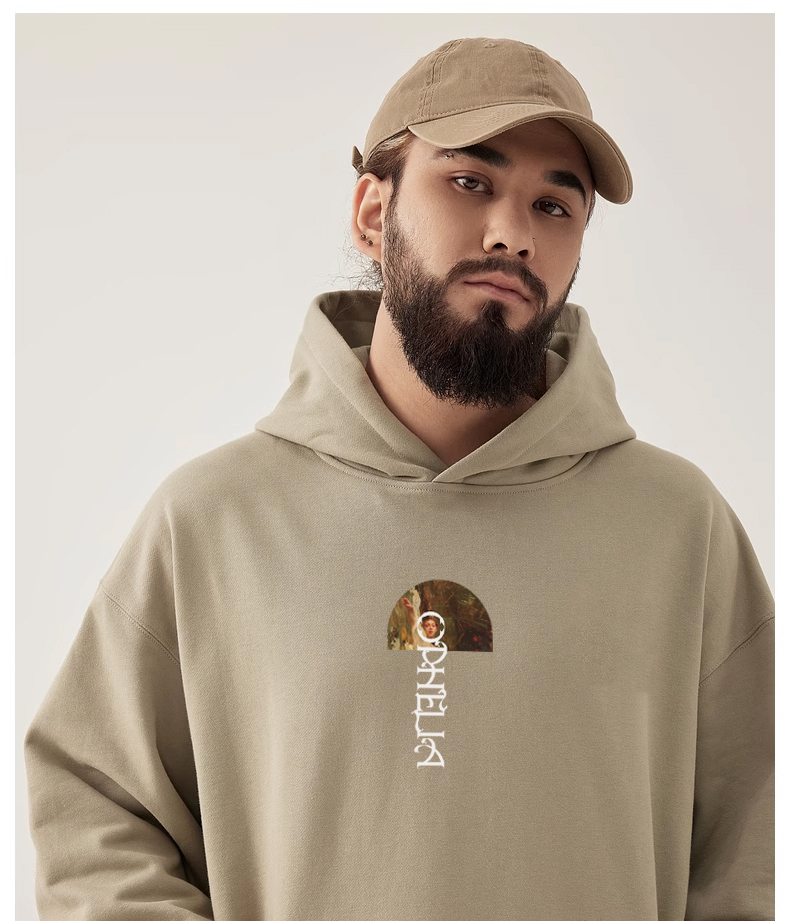 KADMAX大尺碼-重磅內刷毛帽TEE〈BFWY2324〉