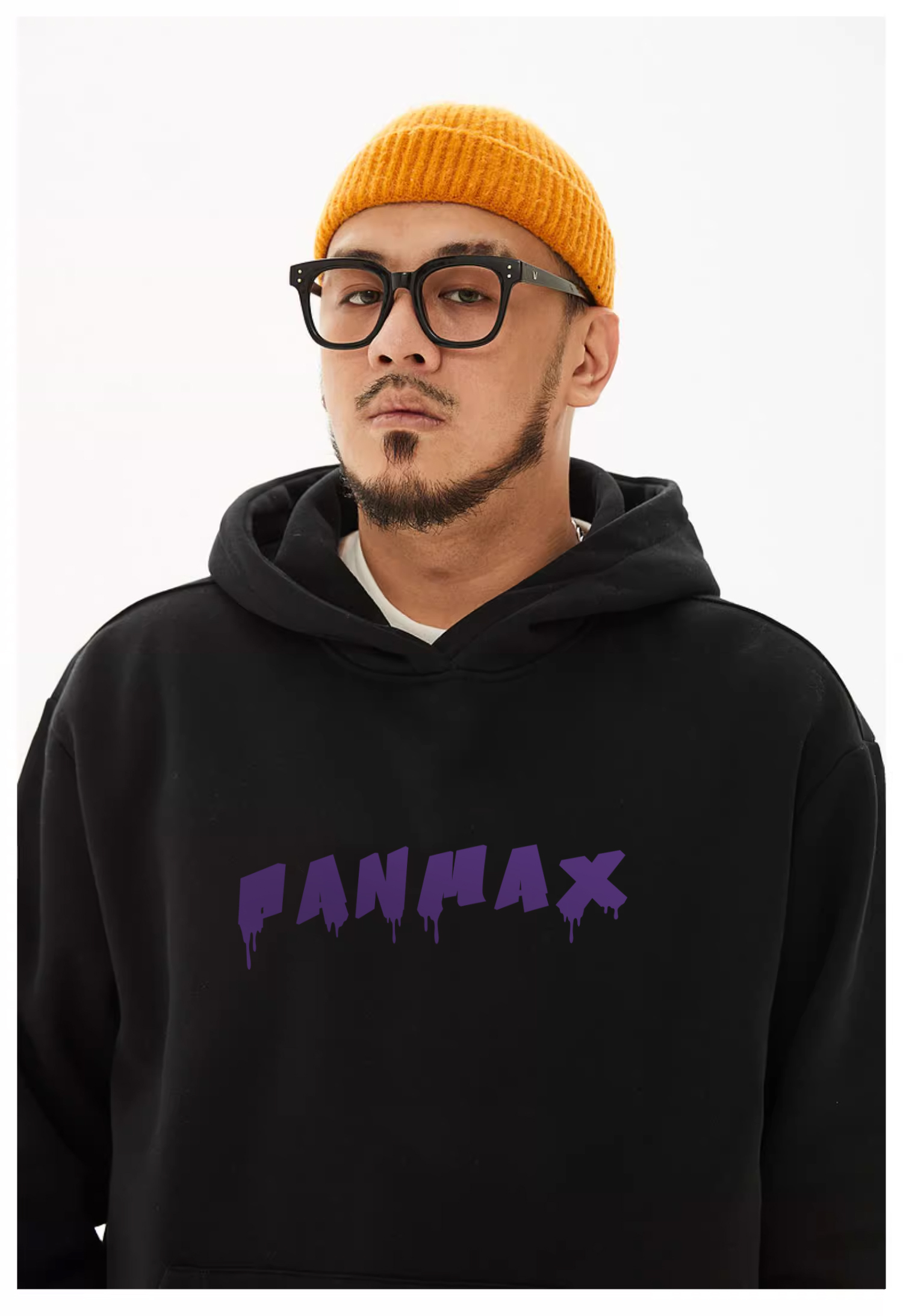 KADMAX大尺碼-重磅內刷毛帽TEE〈BFWY2328〉