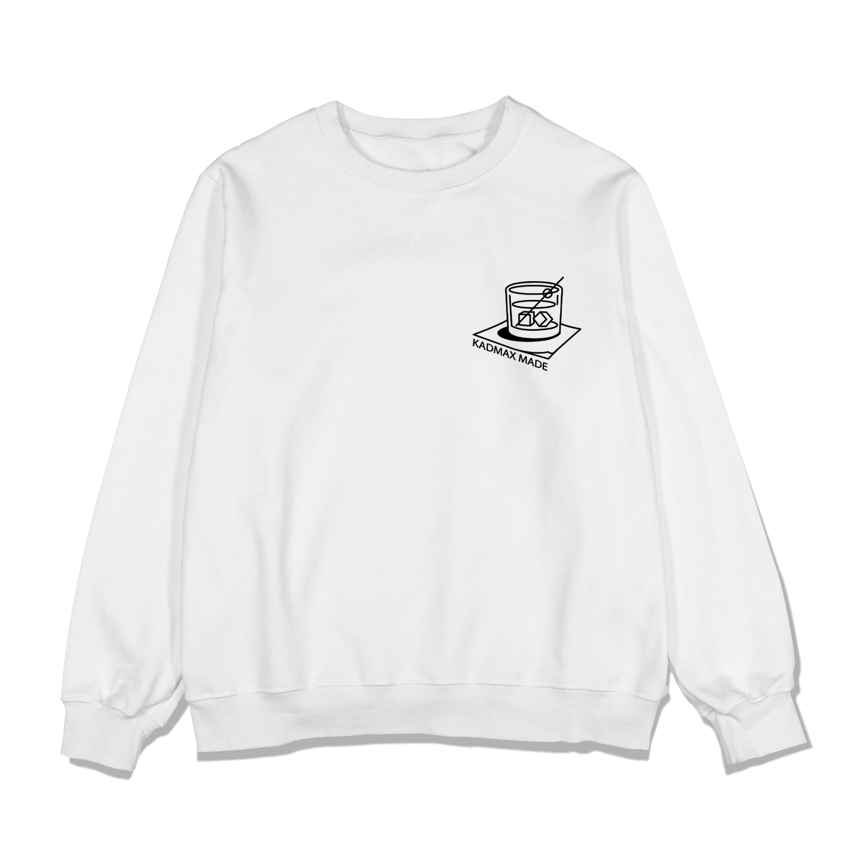 KADMAX大尺碼-重磅內刷毛大學TEE〈BFWY2329〉