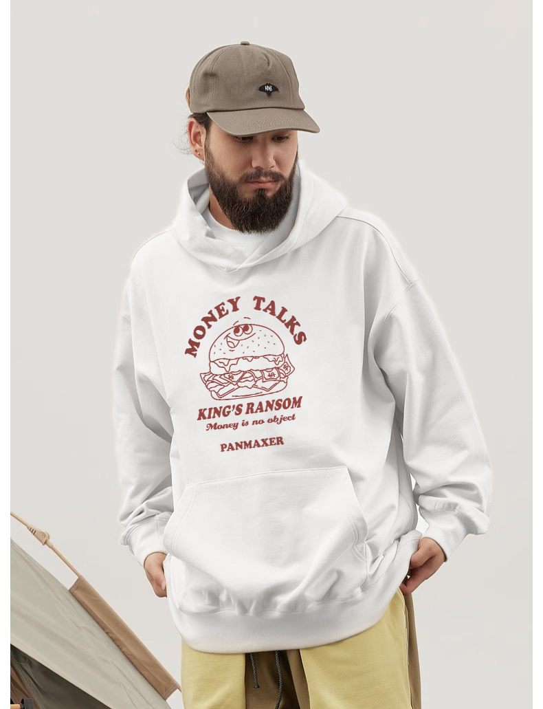 KADMAX大尺碼-重磅內刷毛帽TEE〈BFWY2332〉