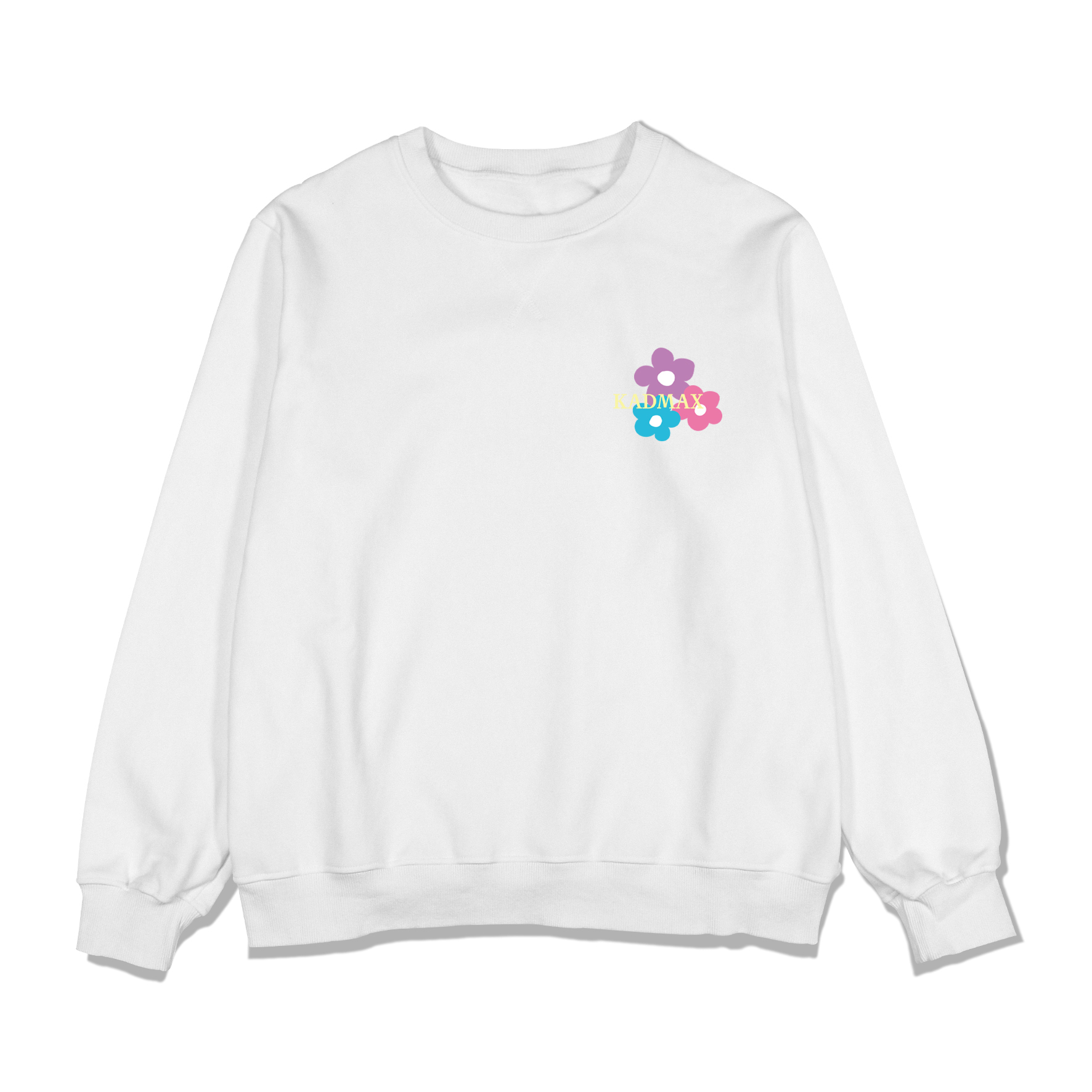 KADMAX大尺碼-重磅內刷毛大學TEE〈BFWY2333〉