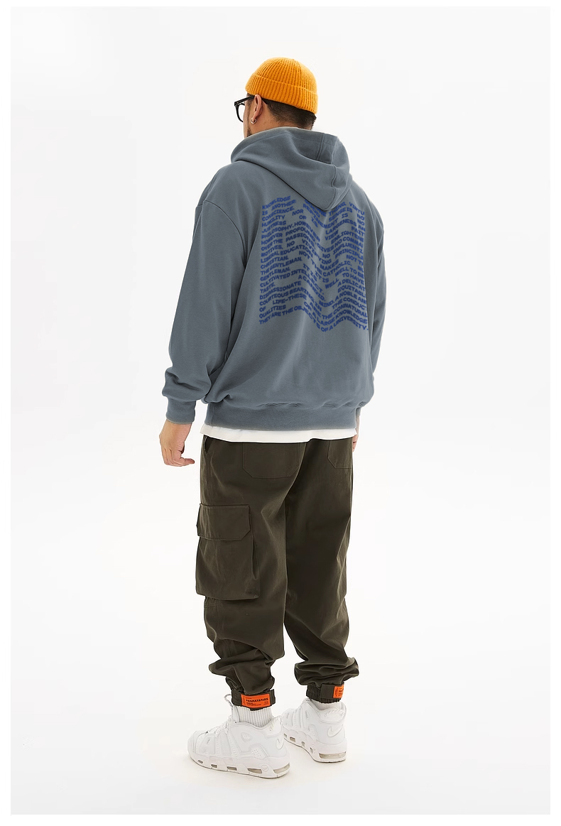 KADMAX大尺碼-重磅內刷毛帽TEE〈BFWY2334〉