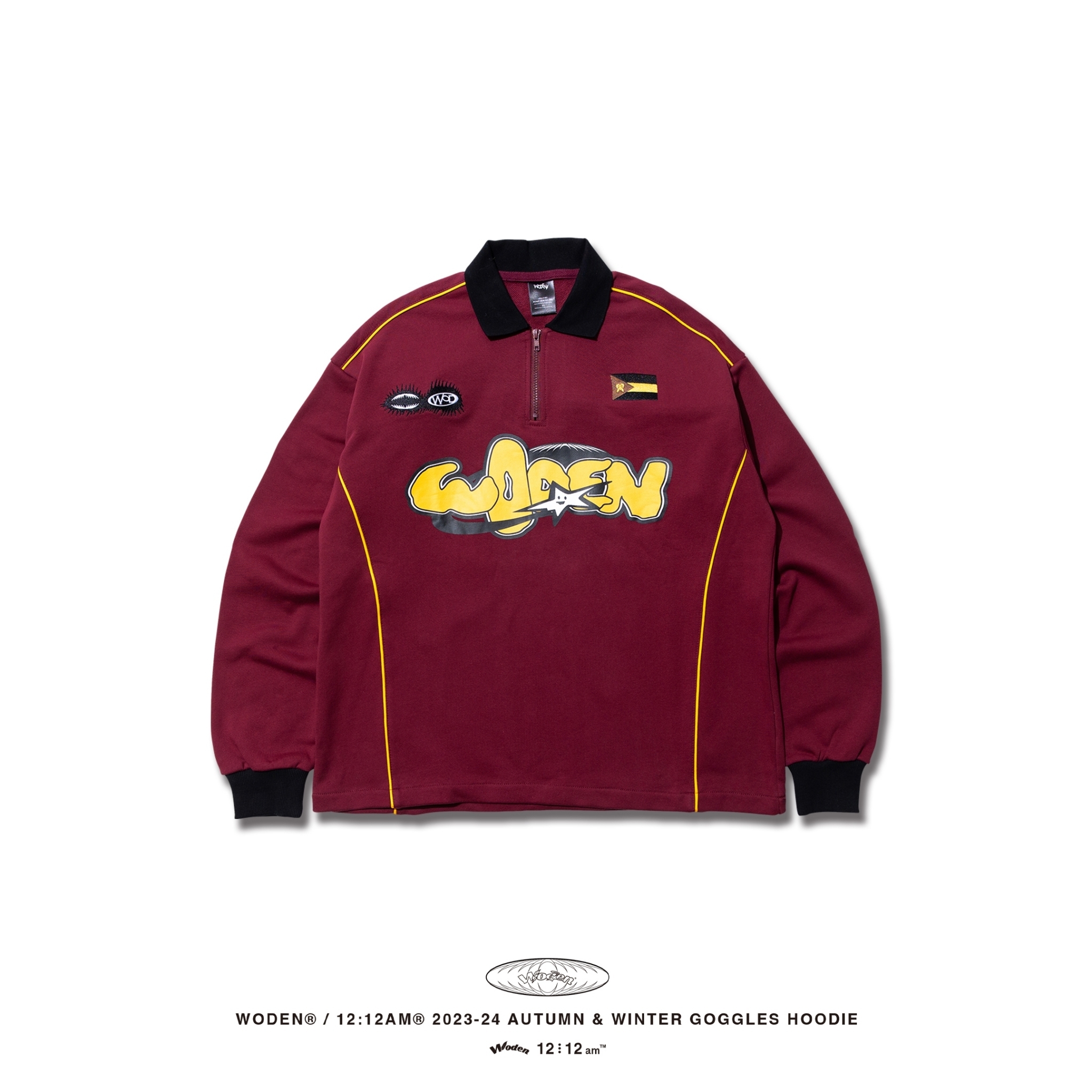 WODEN® / 12:12am® 2023-24 Autumn & Winter 038 Vintage Polo Shirt