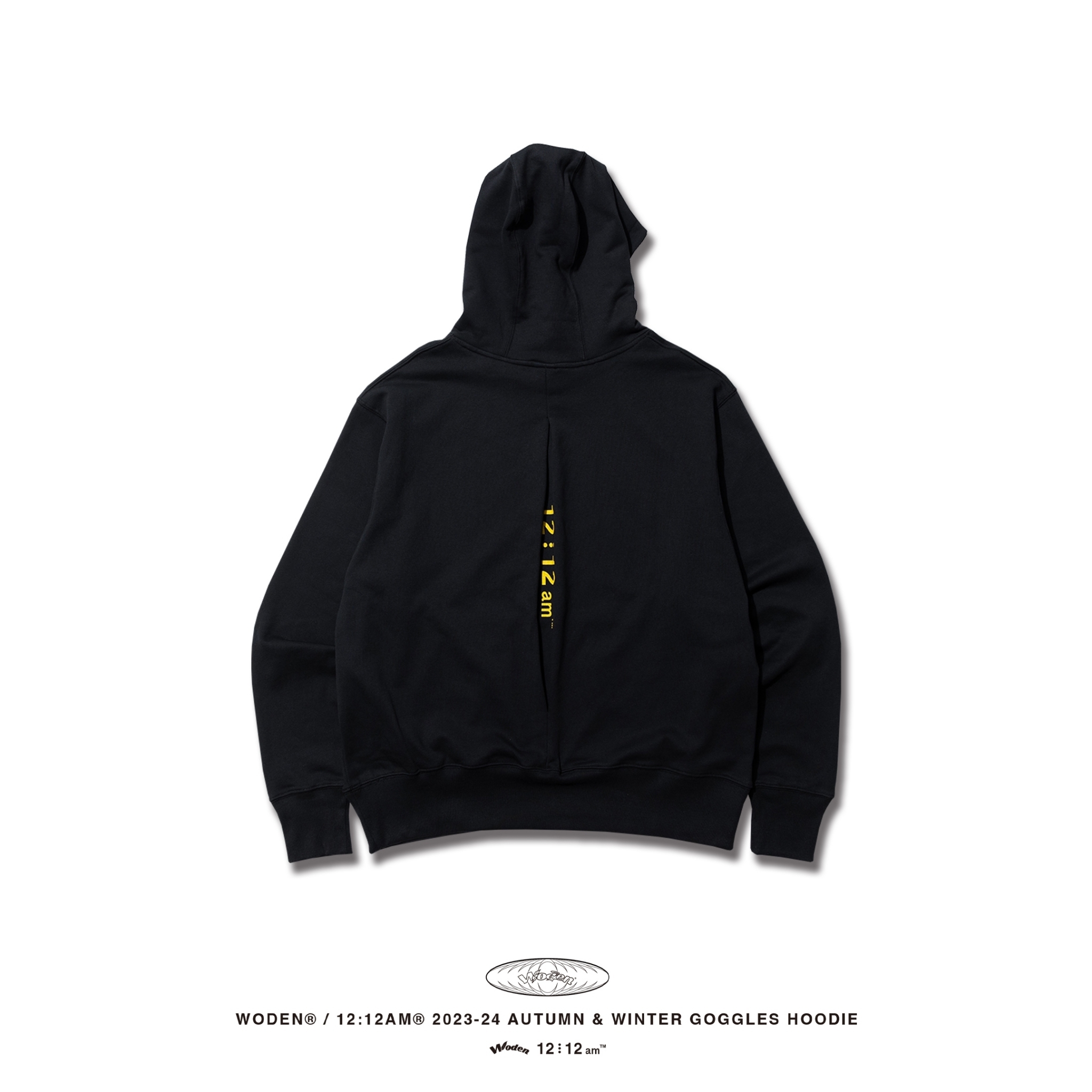 WODEN® / 12:12am® 2023-24 Autumn & Winter  037 Goggles Hoodie