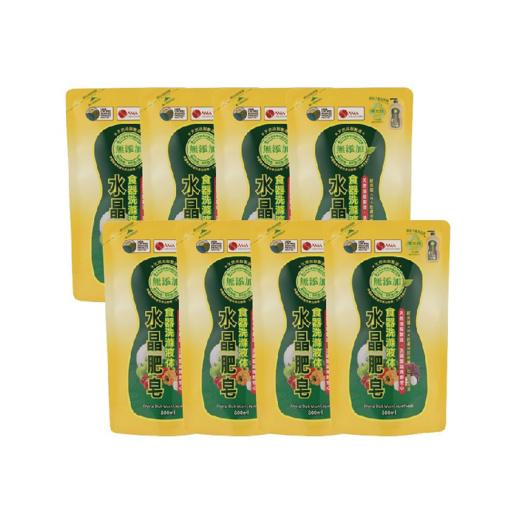 食器洗滌液体800ml補充包X8(箱購)