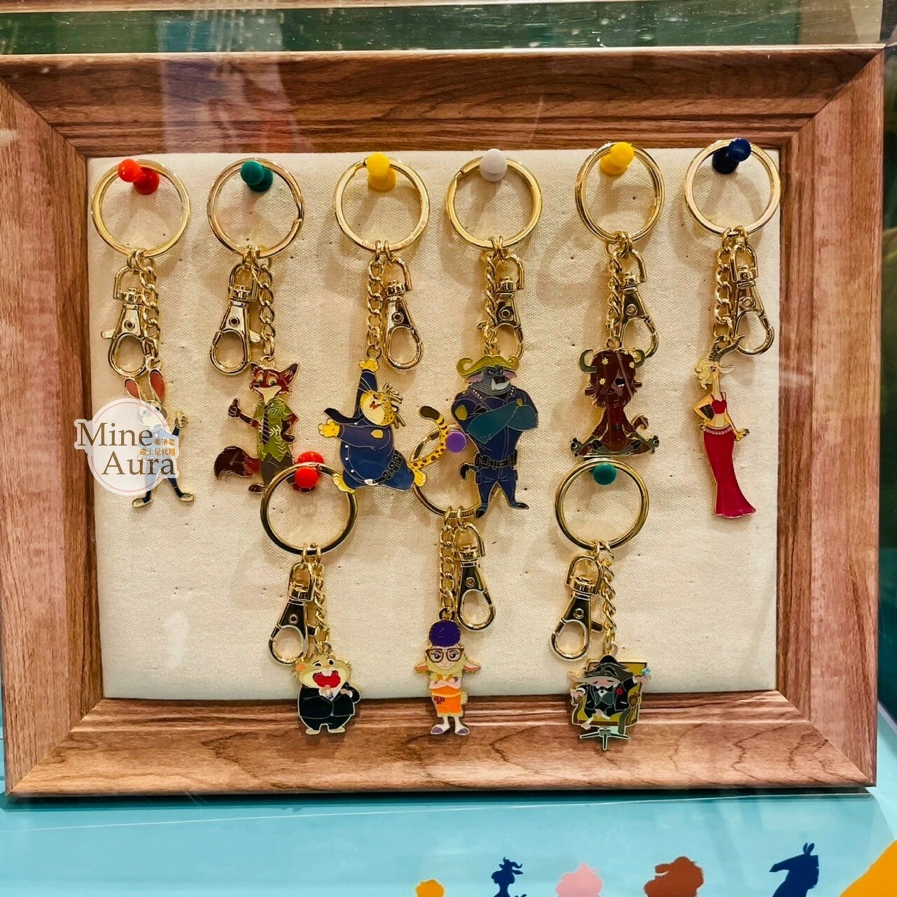 動物方城市 Zootopia 鑰匙圈 吊飾 盲選盒 盲盒 -上海迪士尼樂園