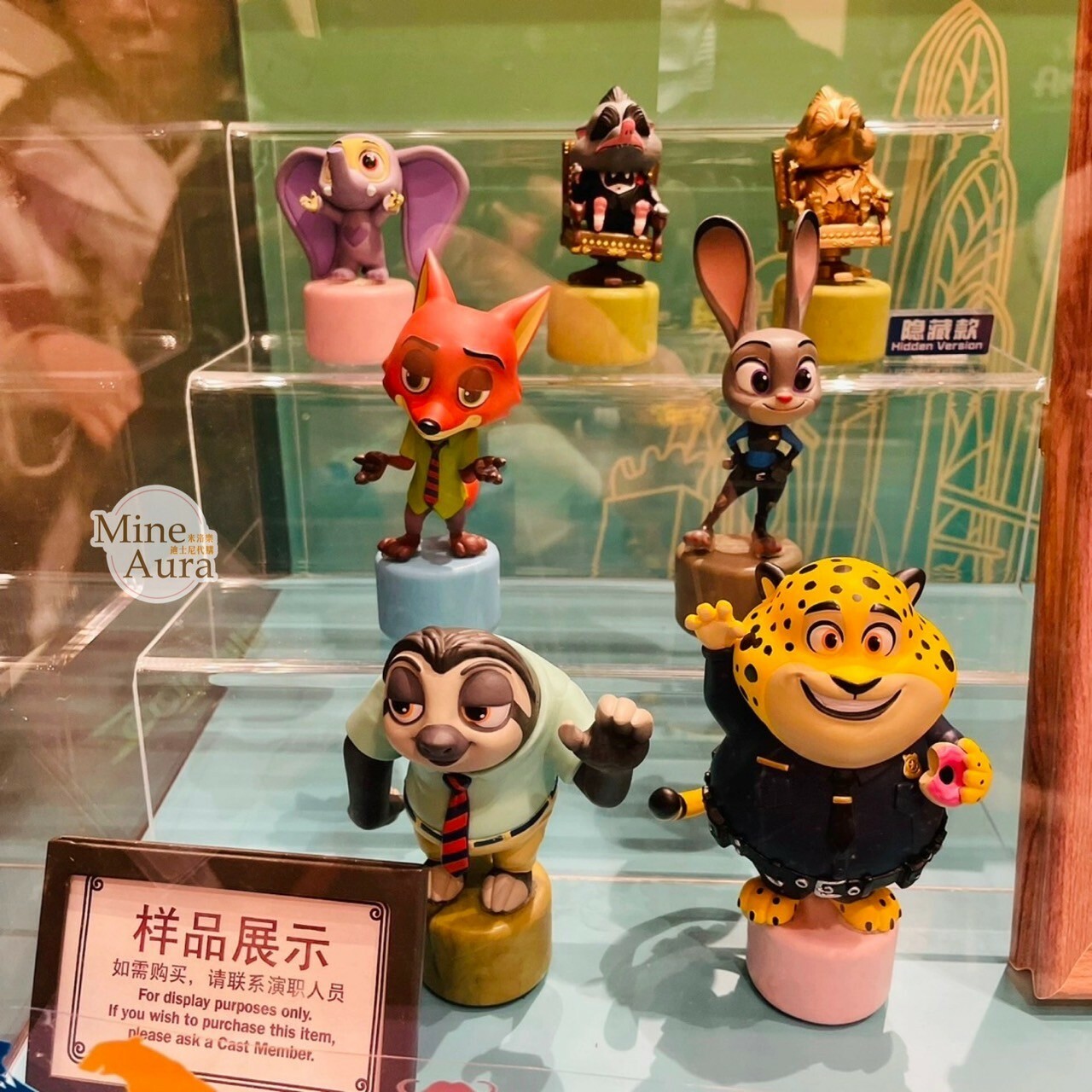 動物方城市 Zootopia 玩具 公仔 擺飾品 盲選盒 盲盒 -上海迪士尼樂園